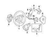 BMW Set Of Decorative Clips (Black) - Genuine BMW 32306763452