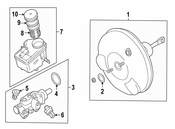 BMW Brake Master Cylinder - Genuine BMW 34316751442