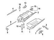 BMW Glove Box Housing - Genuine BMW 51163422601