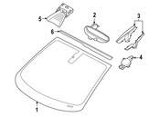 BMW Set Of Covers Mirror Baseplate - Genuine BMW 51169323830
