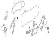 BMW Corner Moulding Interior Right - Genuine BMW 51337238718