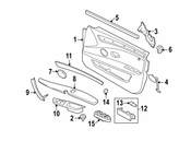BMW Reinforcement Plate Right - Genuine BMW 51416984644