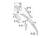 BMW Cover Column D Right (Beige) - Genuine BMW 51437261904