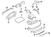 BMW Left Vent Louvre (P1Sw Black) - Genuine BMW 51478247665
