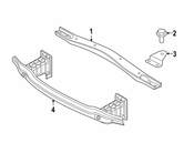 BMW Bracket Agd Left (M) - Genuine BMW 51717213701