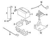 BMW Bracket - Genuine BMW 61217606565