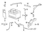 BMW Positive Pole Battery Protection - Genuine BMW 61218361707