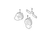 BMW Bracket Horn - Genuine BMW 61338385567