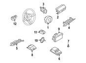 BMW Air Bag Module - Genuine BMW 72127055130