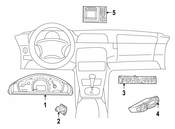 Mercedes Combination Switch - Genuine Mercedes 2035450410
