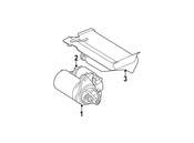 Mini Starter Heat Shield - Genuine Mini 12411495806