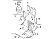 Mini Power Steering Pump Brace - Genuine Mini 32426754449