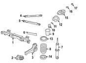 Mini Cooper Trailing Arm - Genuine Mini 33326762037