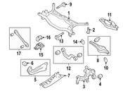 VW Audi Suspension Knuckle Right (Rabbit GTI A3) - Genuine VW Audi 1K0505436N