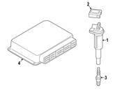 BMW Engine Control Module - Genuine BMW 12147561504