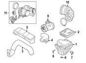 BMW Resonator - Genuine BMW 13711743326