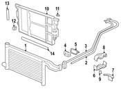 BMW Rubber Mounting - Genuine BMW 17221745133