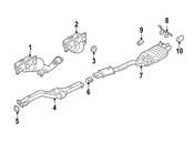 BMW Catalytic Converter - Genuine BMW 18303428033