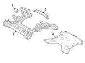 BMW Stiffening Plate - Genuine BMW 32006866284