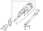 BMW Steering Shaft Sleeve - Genuine BMW 32306787403