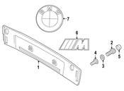 BMW Plug-In Nut - Genuine BMW 51131971066
