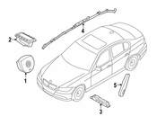 BMW Air Bag Module - Genuine BMW 72127239400