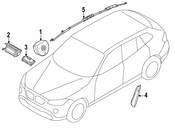 BMW Air Bag Module - Genuine BMW 72127319555
