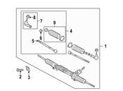 Land Rover Steering Tie Rod End Assembly - Genuine Land Rover LR010674