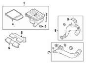 BMW Intake Duct - Genuine BMW 13717565281