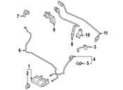 Mini Cooper Bracket - Genuine BMW 16137332358