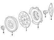 BMW Clutch Flywheel - Genuine BMW 21212229010