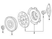 BMW Clutch Flywheel - Genuine BMW 21217519493