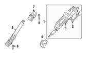 BMW Steering Shaft - Genuine BMW 32302283430