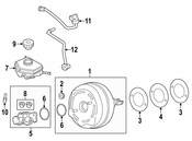 BMW Brake Master Cylinder - Genuine BMW 34336851093
