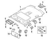 BMW Center Console - Genuine BMW 51447073692