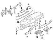 BMW Side Cover Right (Black) - Genuine BMW 51459209790