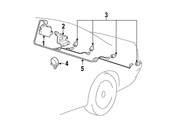 BMW Cable Set Active Pdc - Genuine BMW 61126920858