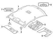 BMW Roof Function Centre - Genuine BMW 61316999737