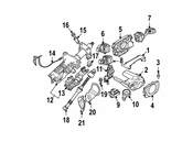 BMW Switch Cluster Steering Column - Genuine BMW 61319111999