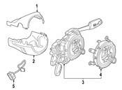 BMW Steering Wheel Heating Push-Button - Genuine BMW 61319143639