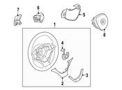 BMW Switch Multifunct. Steering Wheel - Genuine BMW 61319249145
