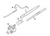 BMW Rear Washer Jet - Genuine BMW 61627306469