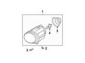 BMW Covering Cap Fog Lamp - Genuine BMW 63178385742