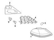 BMW Bulb Socket - Genuine BMW 63217162084