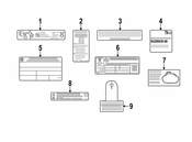 BMW Label "Exhaust Emission" (My14) - Genuine BMW 71228579190