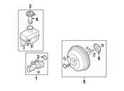 Land Rover Power Brake Booster - Genuine Land Rover SJG000090