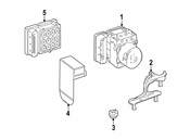 Mercedes ABS Control Module - Genuine Mercedes 2045458032