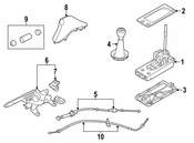 MINI Manual Transmission Shift Cable - Genuine MINI 25112753808