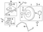 MINI Power Brake Booster Pin - Genuine MINI 34336772409