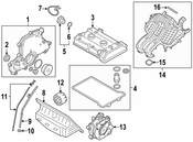 BMW O-Ring (17X2) - Genuine BMW 11128524815